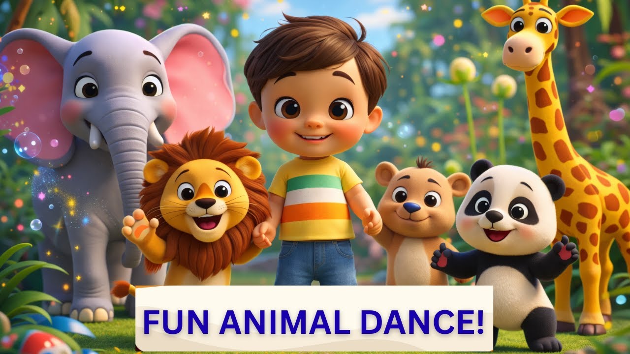 Animal Dance Song | Fun Dance for Kids | Kids Song | Animal Nursery Rhymes @CocoKidsLearningHub