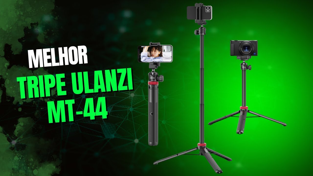 Ulanzi MT-44 é bom? Review completo do tripé mais versátil para celular e câmera
