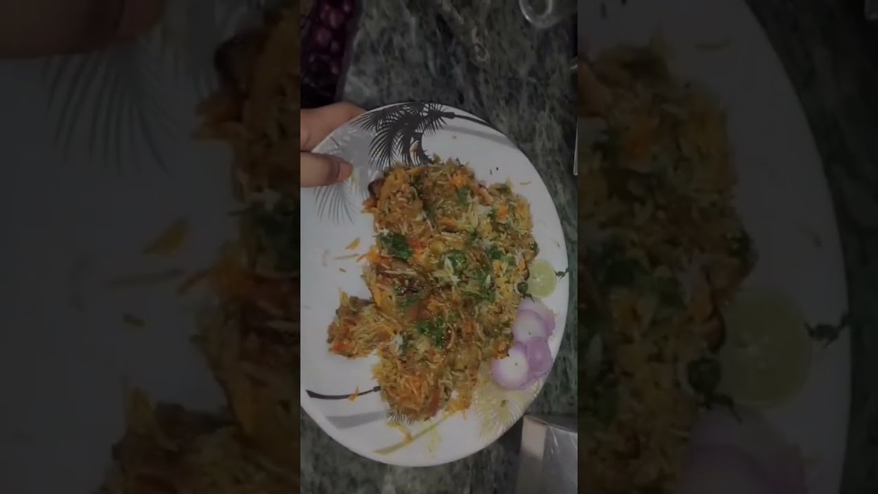 Chicken biryani wait for last #chickenbiryani #viral #chicken 