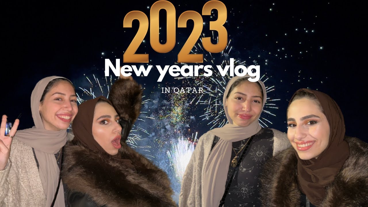 AL MAHA ISLAND NEW YEARS FIREWORKS IN QATAR (vlog)