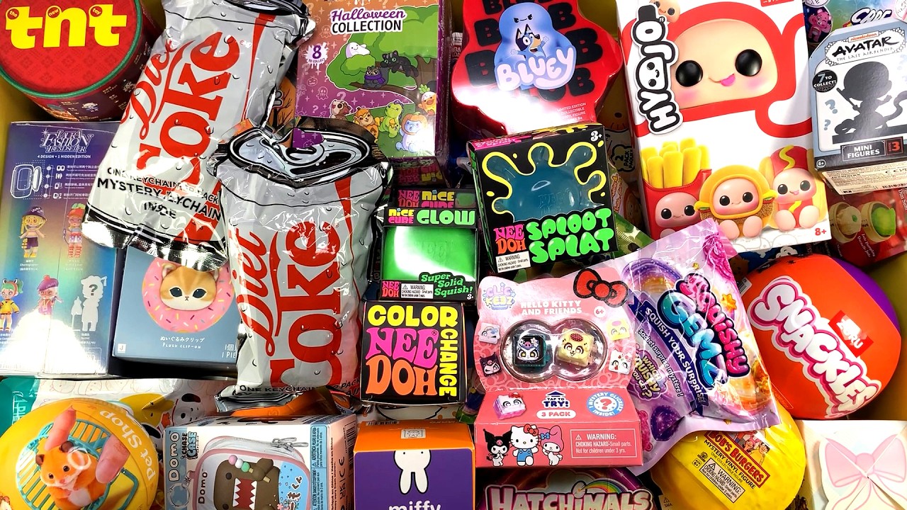 68 minutes of mystery bags ASMR NO TALKING Relaxing Unboxing Sounds