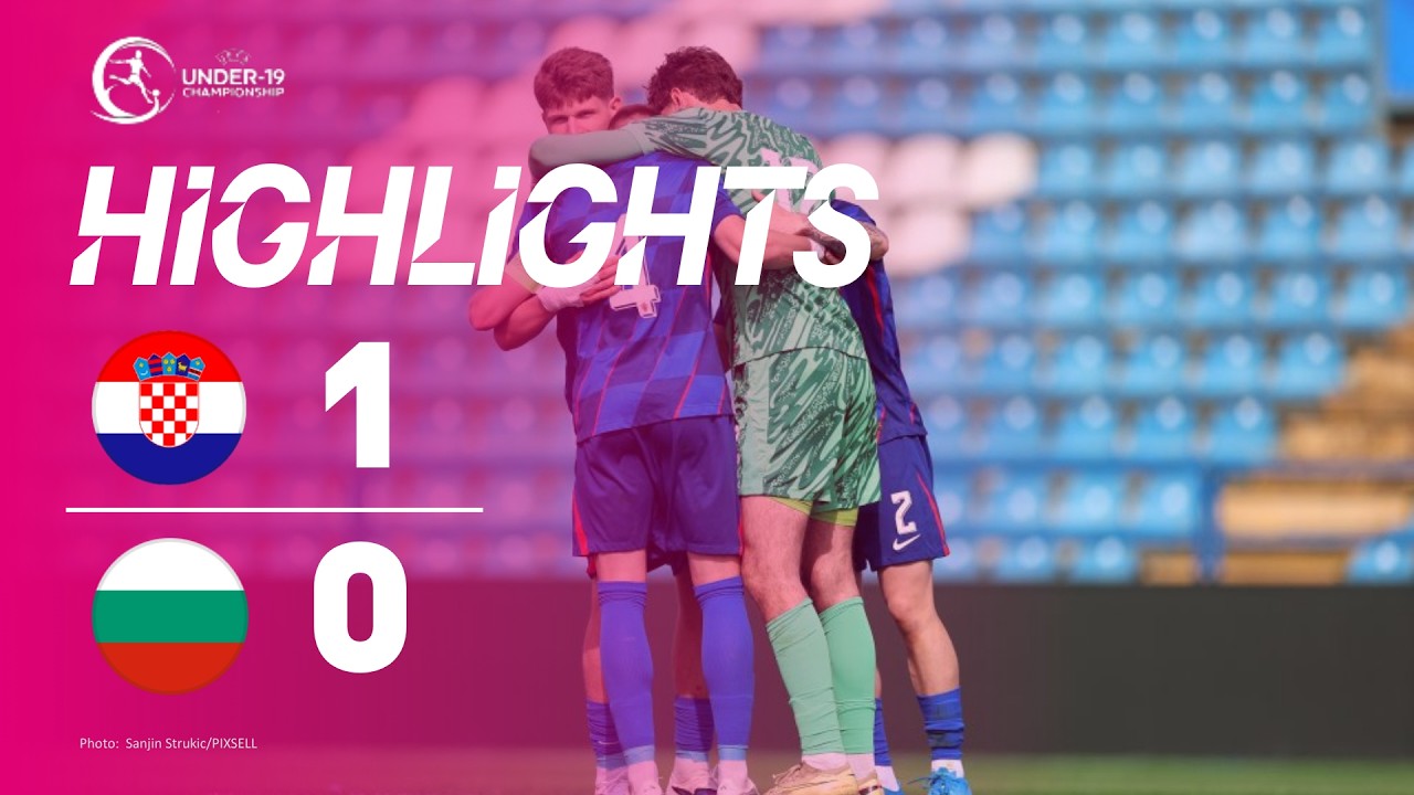 HRVATSKA U19 vs BUGARSKA U19 1:0 (Kvalifikacije za U19 Europsko prvenstvo)
