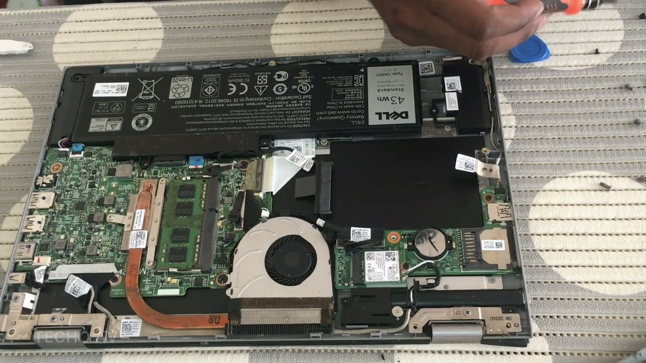 Dell Inspiron 13 7347 HDD Replacement | Dell P57G