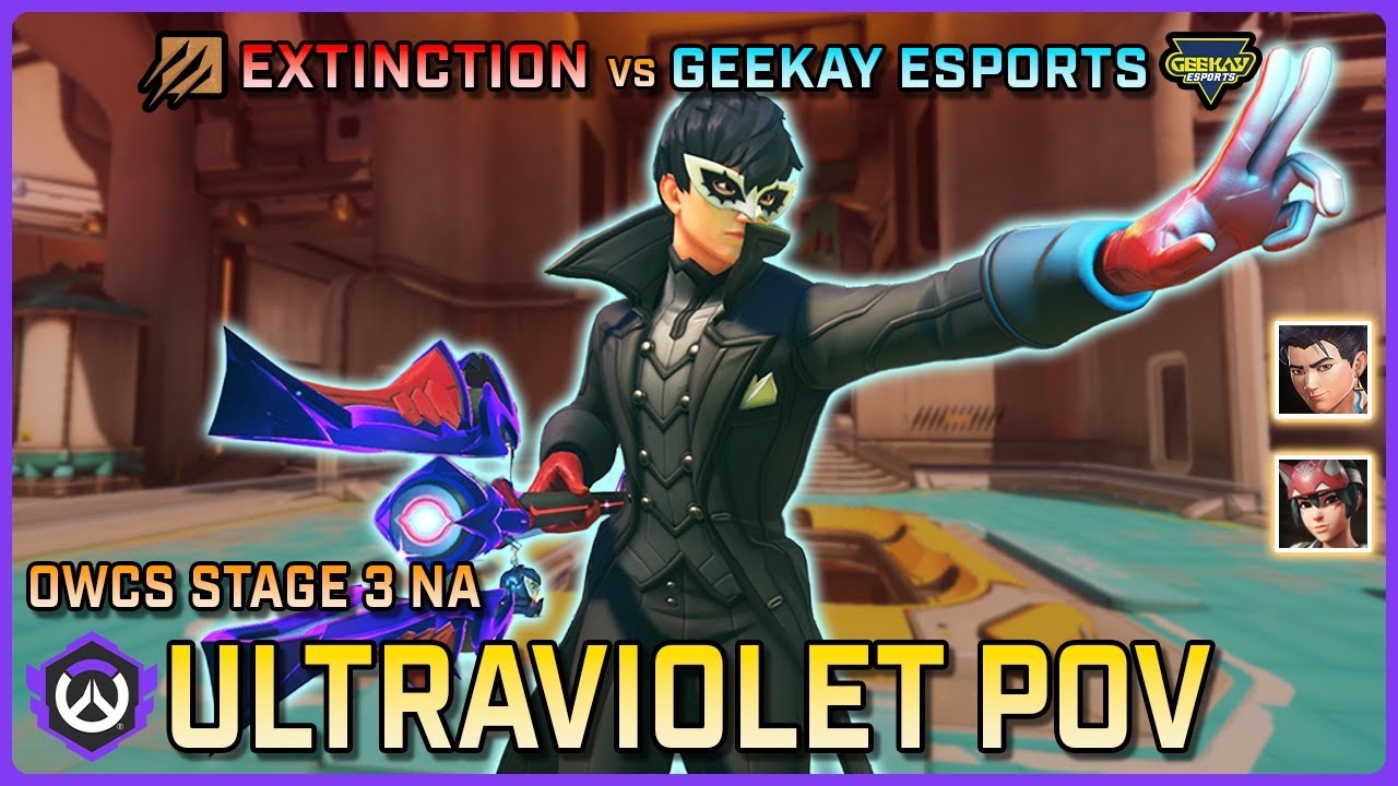 [ Ultraviolet ] STILL the Best NA Wuyang | Geekay Esports vs Extinction | OWCS NA Stage 3