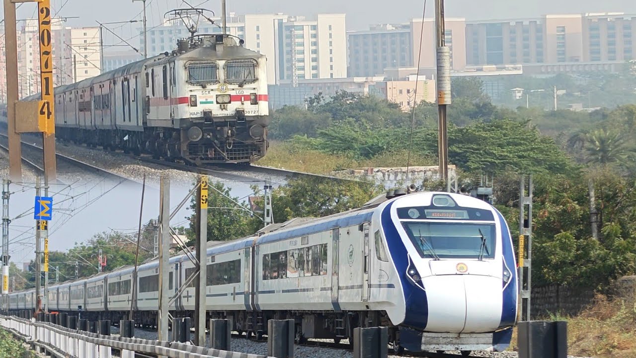 Telangana Express | Vande Bharat Duo | Sabari & Golconda