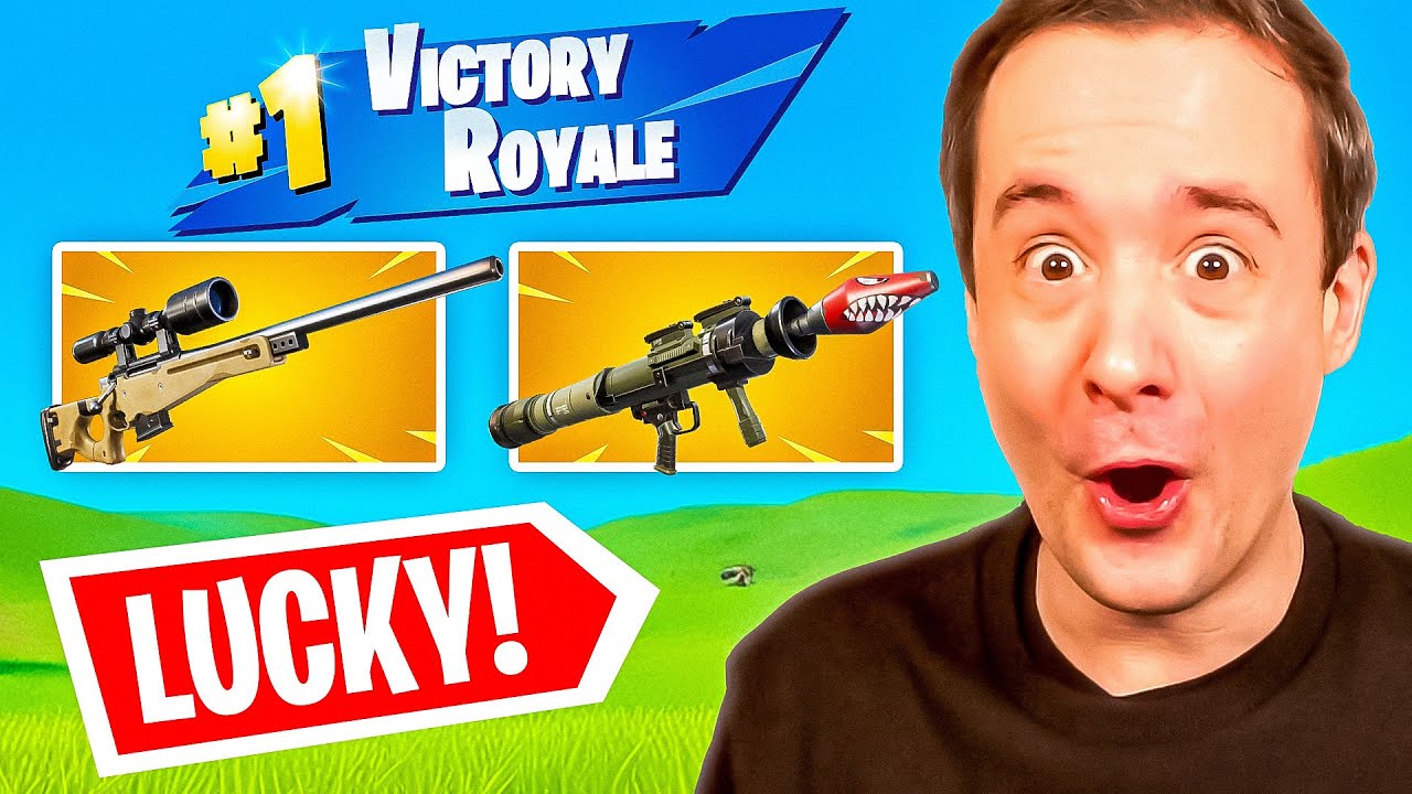 Безумные убийства ракетами и снайперской винтовкой в ​​Fortnite, принесшие победу!