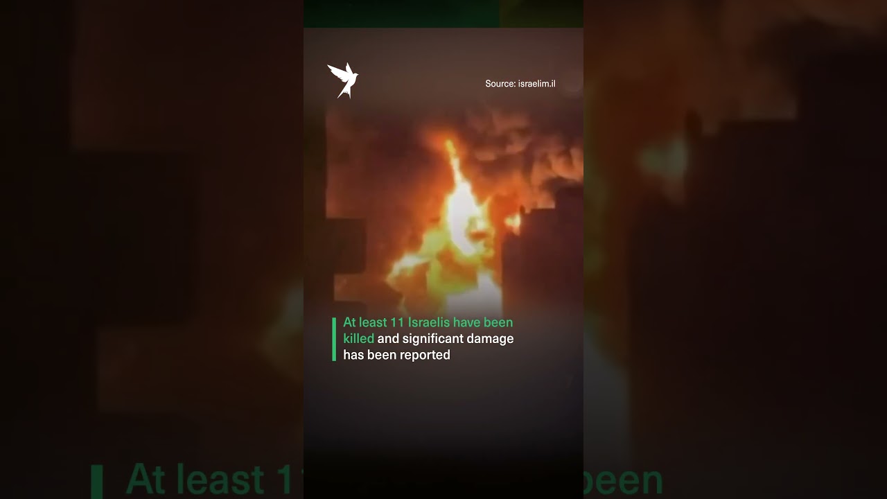 Iranian strikes cause major damage across Israel