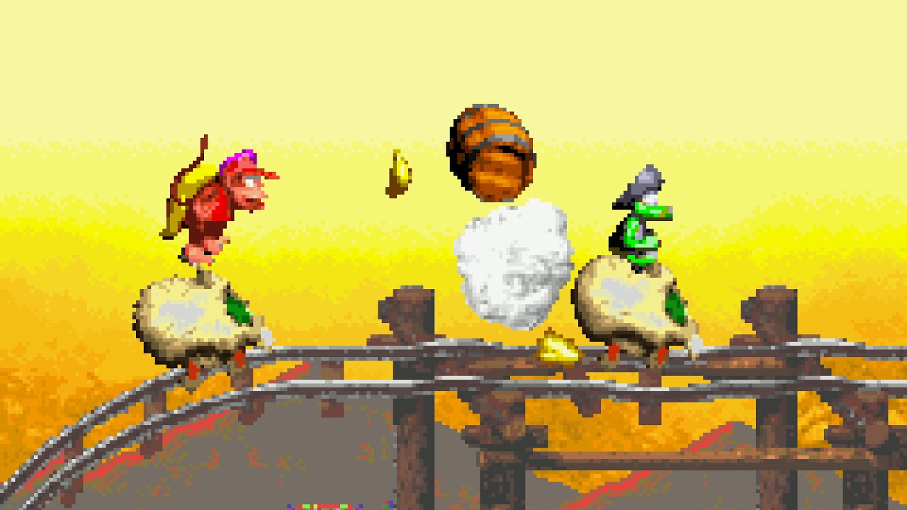 Donkey Kong Country 2 (GBA) - Krazy Kremland - Target Terror