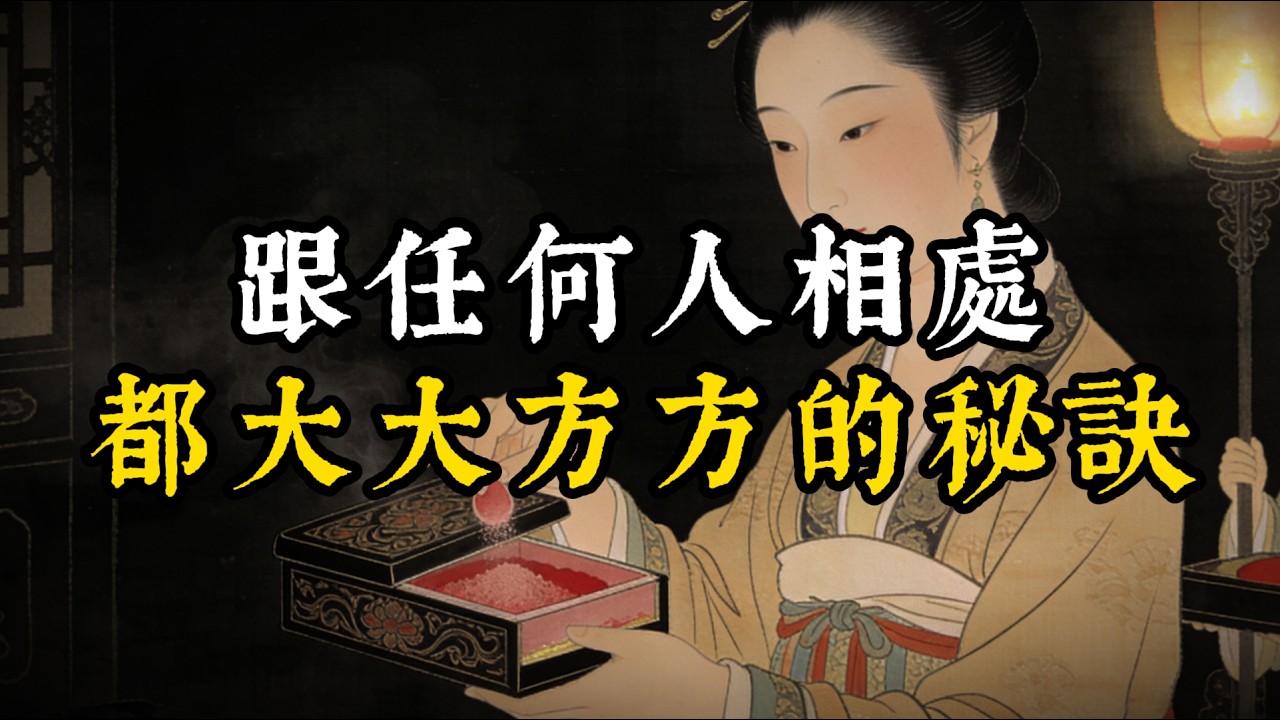 跟任何人相處都大大方方的秘訣#智慧#强者謀略#人生感悟#處世智慧#人際關係