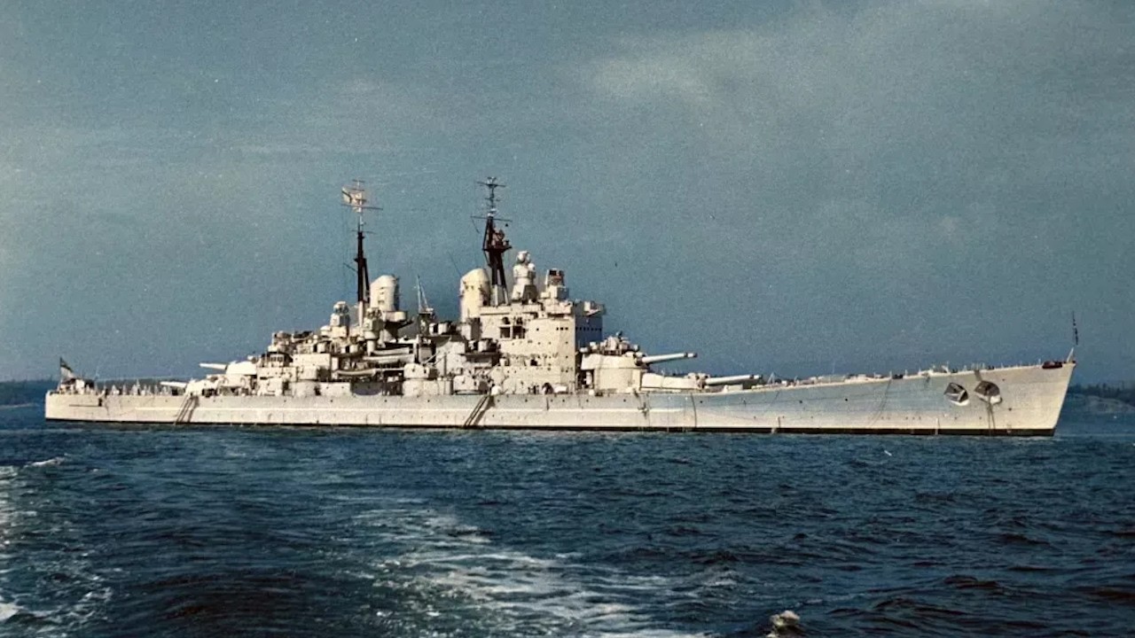 Forty-six thousand tons of steel versus the pub - the Royal Navy final!