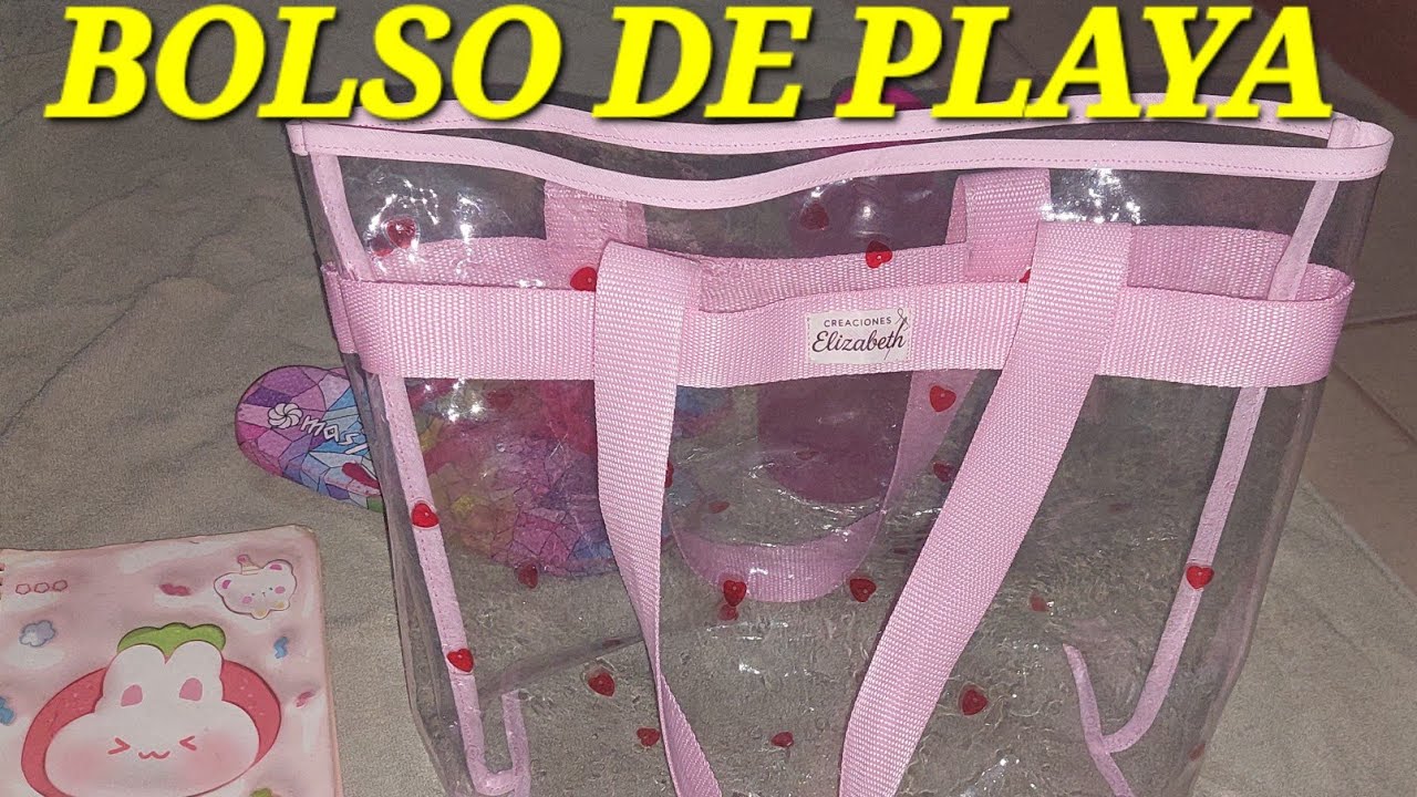 BOLSA DE PLAYA. TOTE BAG..TUTORIAL. PASO A PASO . DIY 