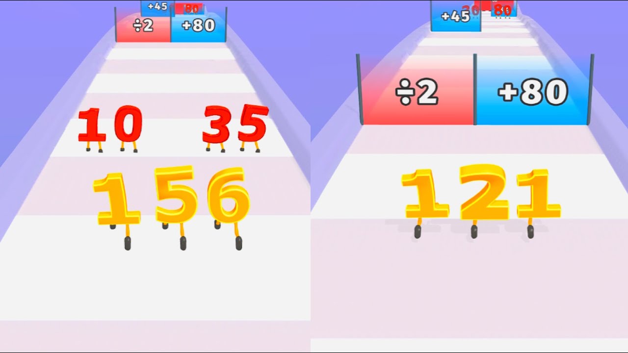 Digit Run 🏆 All Levels Gameplay Walkthrough Android iOS New BİG UPTADE