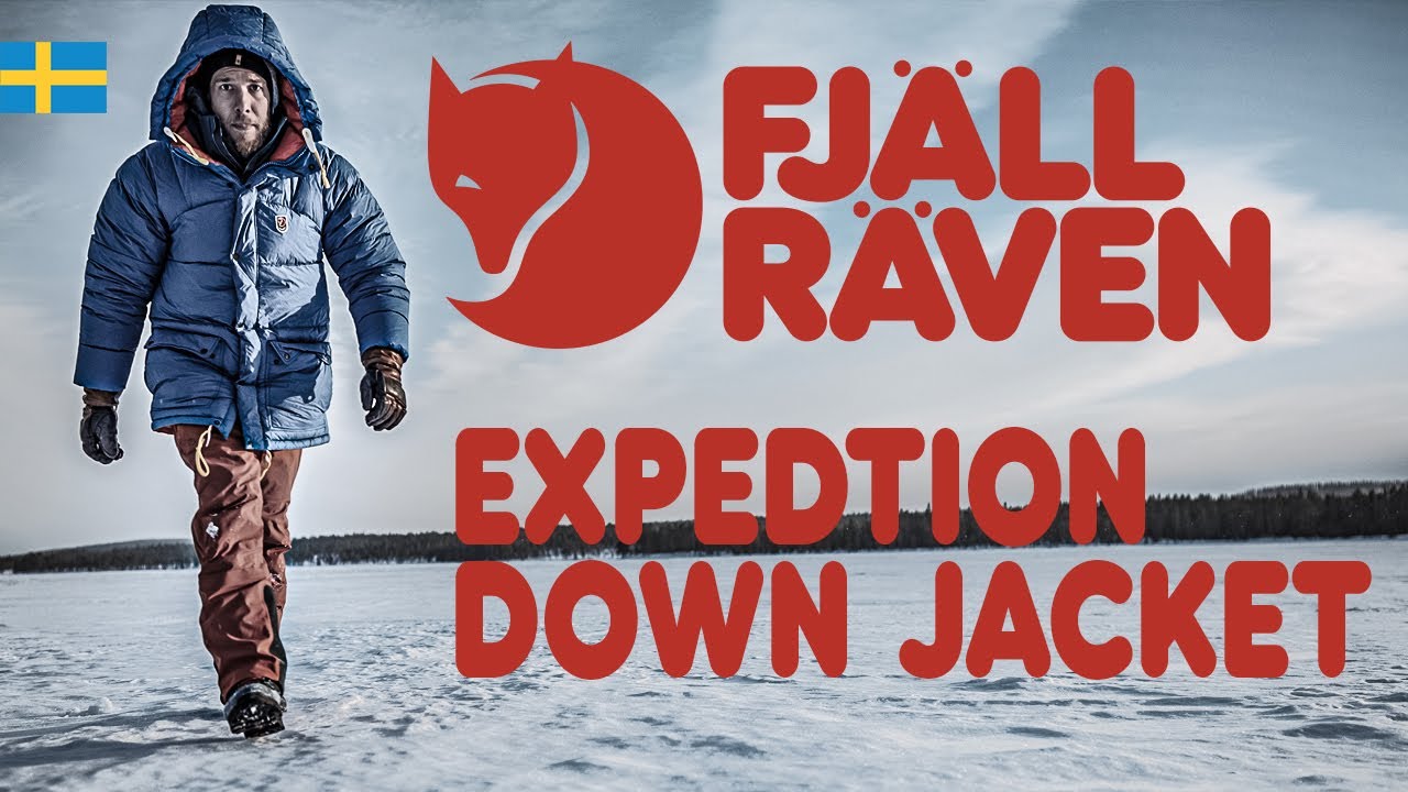 How to use the Fj&auml;llr&auml;ven Expedition Down Jacket - Test and Review