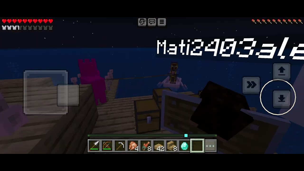Am rămas blocat in mijlocul oceanului partea a 2 in minecraft