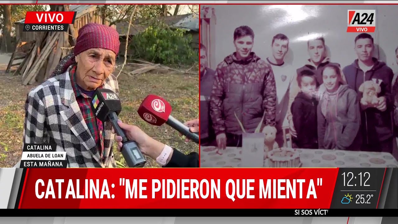 📢 LA ABUELA DE LOAN REVELA QUE LE DIJERON DE MENTIR SOBRE LA DESAPARICIÓN DEL MENOR