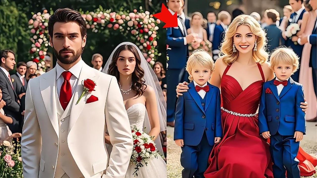 UNA MUJER LLEGA A LA BODA DE SU EX CON GEMELOS IDÉNTICOS Y EL MILLONARIO QUEDA EN SHOCK