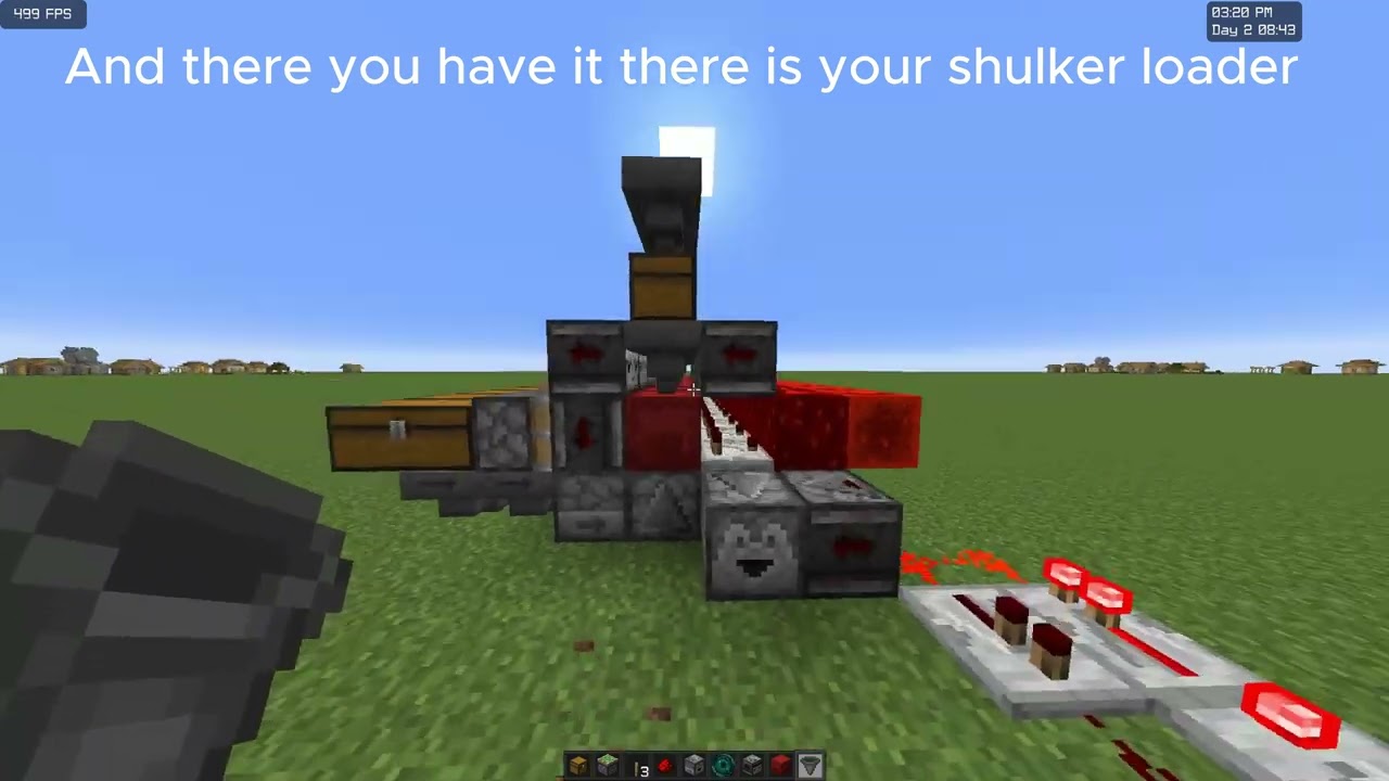New crimson root farm shulker loader  with auto sorter