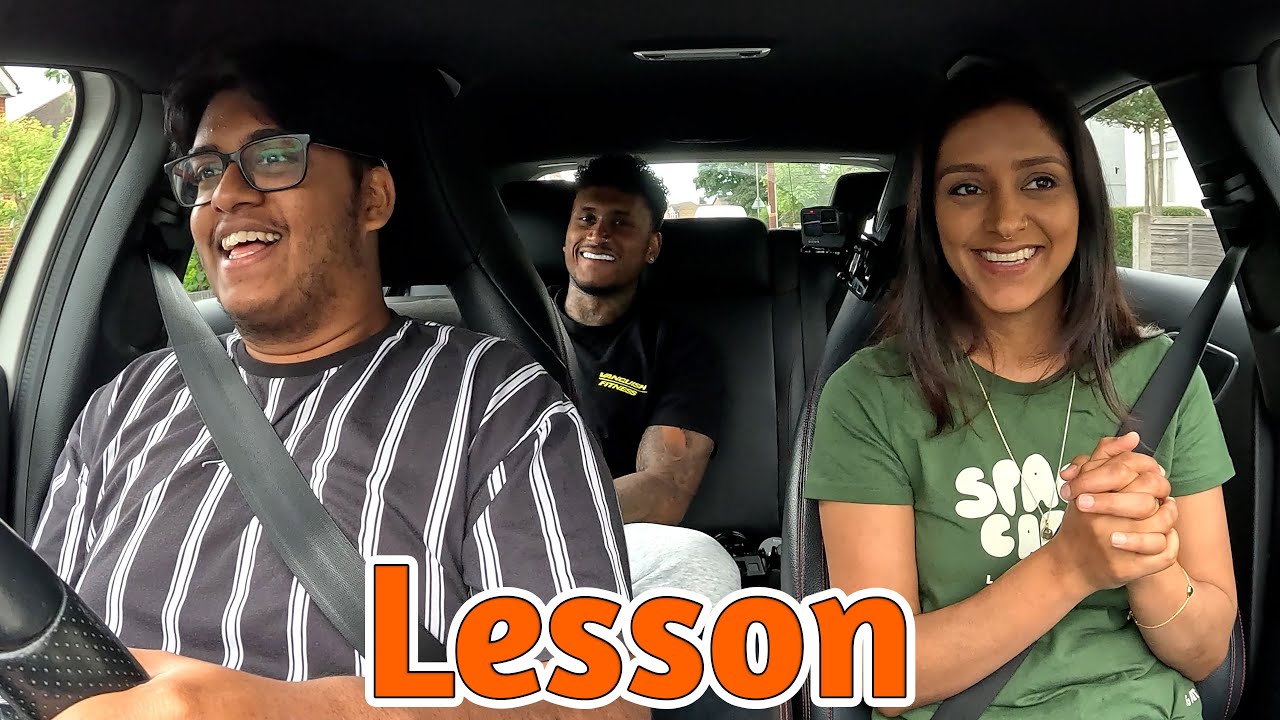 Juvenal's 1st Official Driving Lesson