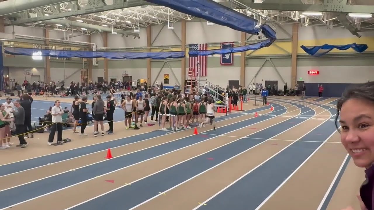 Indoor track in Gillette 1-24-26