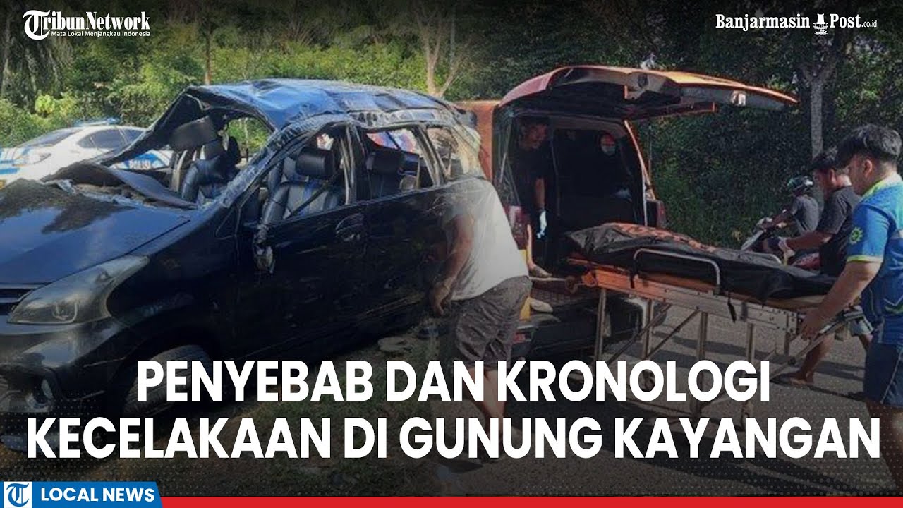 Kronologi dan Penyebab Kecelakaan Maut di Gunung Kayangan Pelaihari Kalsel, 3 Mahasiswa Meninggal