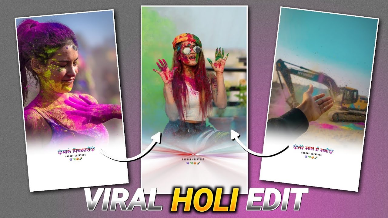New viral reels holi lyrics status tutorial | Alightmotion | LoveWalaEditing143