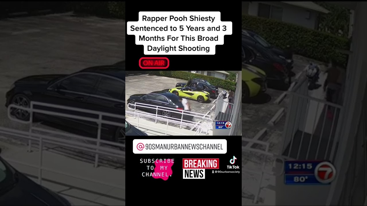 Pooh Shiesty Sentenced to Five Years Shooting #poohshiesty #news #beakingnews #rap #hiphop