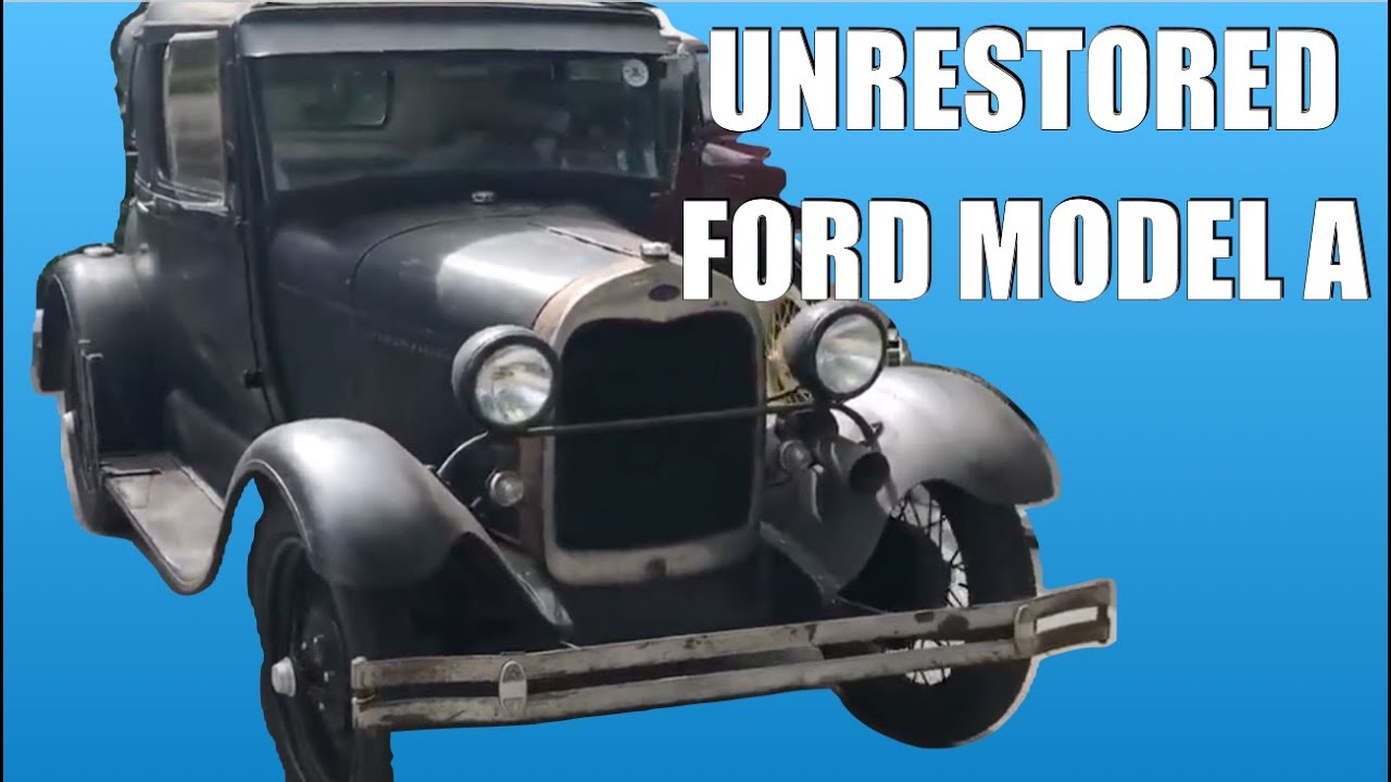 UNRESTORED 1929 Ford Model A | Classic American Car with Original Flathead Engine