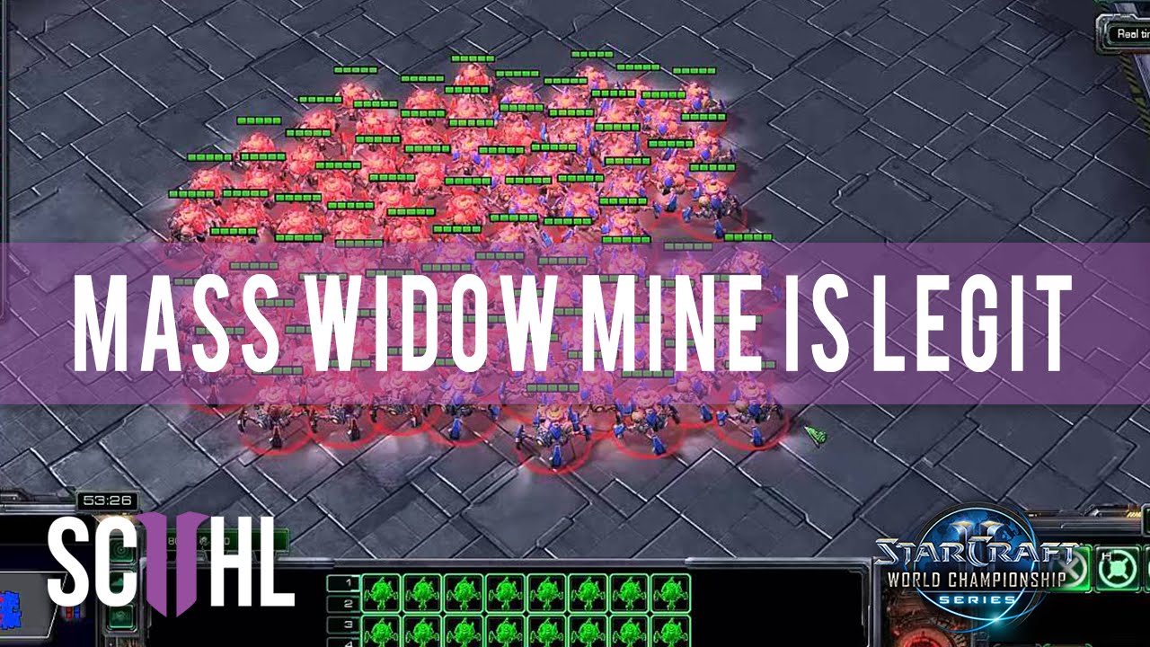 Mass Widow Mine is a LEGIT strat - WCS 2015