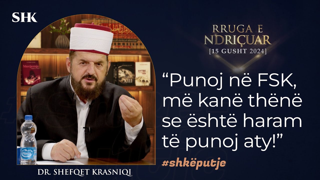 “Punoj në FSK, më kanë thënë se është haram të punoj aty!” - Dr. Shefqet Krasniqi