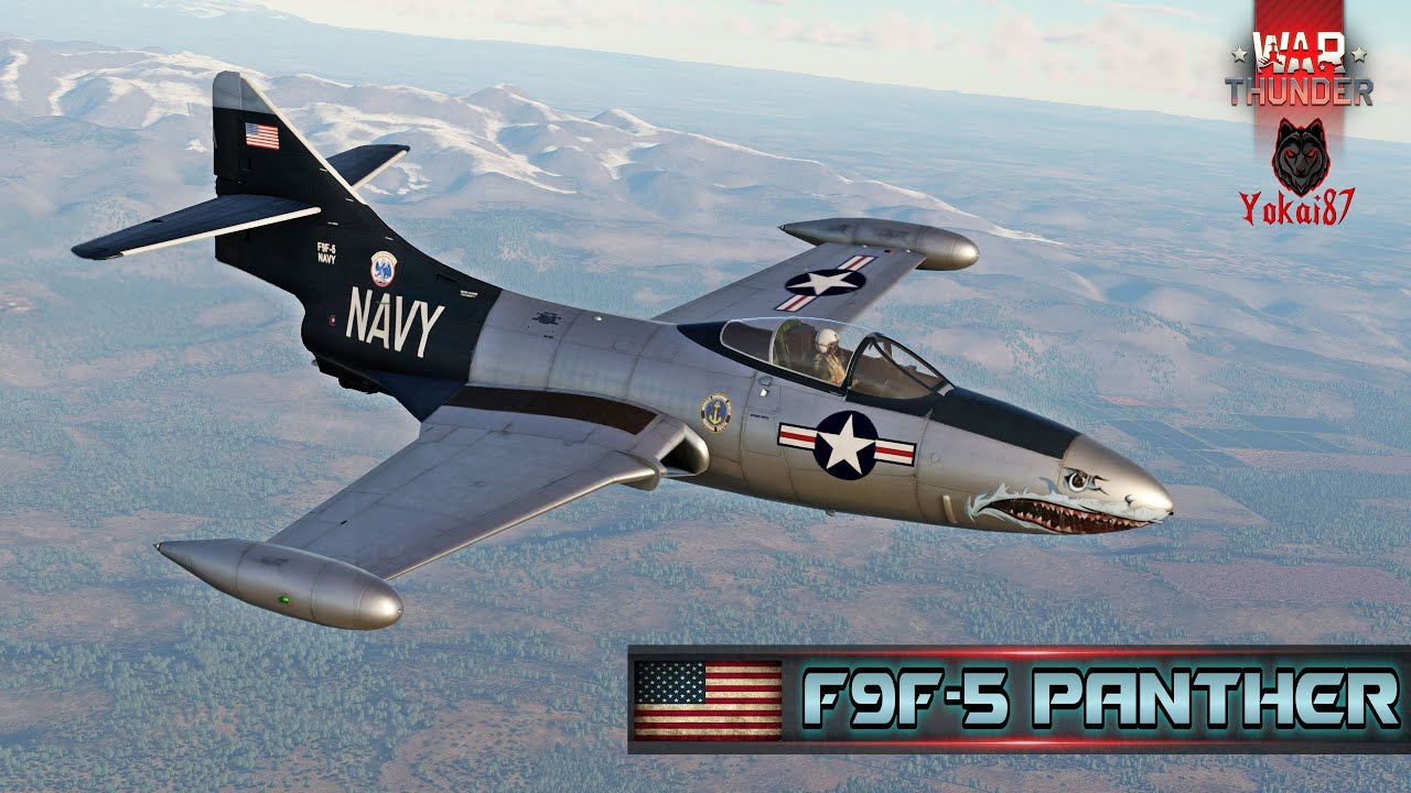 War Thunder - F9F-5 Panther   | #warthunderbrasil