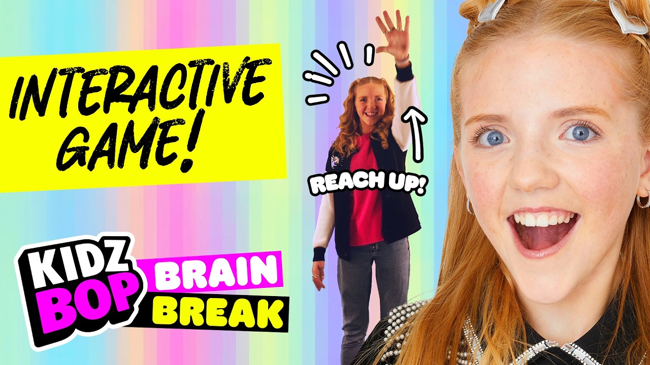 Play Along With Us! 🎉 Immersive Interactive Warm Up Game | Brain Break for Kids