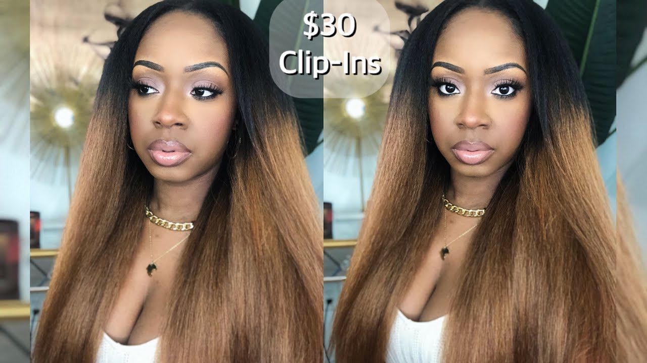 Clip-Ins under $30!! Bobbi Boss Clip Ins, Kinky Straight Clip Ins, Natural Hairstyle, Hairloss