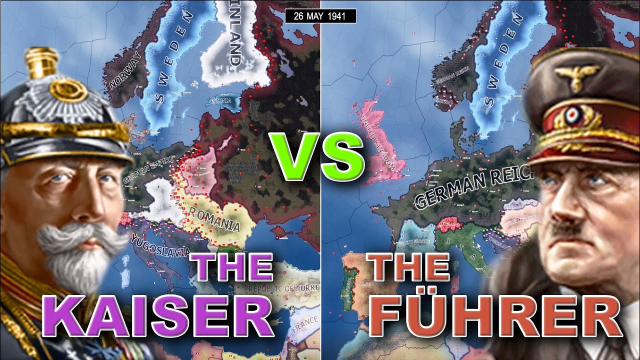Who Can Lead Germany Better? Hoi4 Timelapse