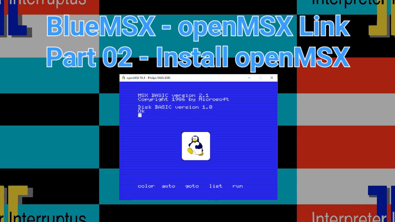 blueMSX - openMSX Link Part 02 - Install openMSX