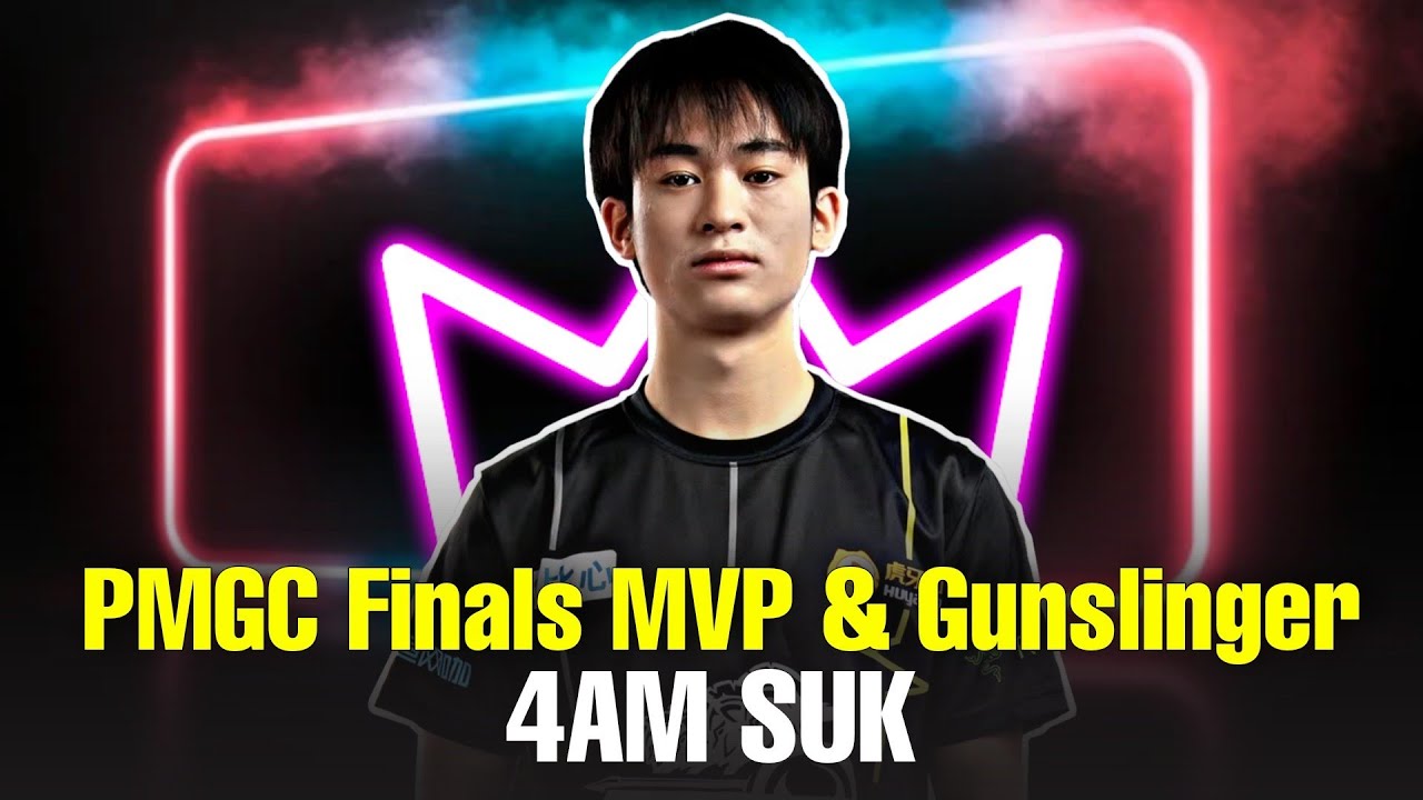 4AM SUK - The Gunslinger PMGC | FMVP 🔥 Pubg Mobile
