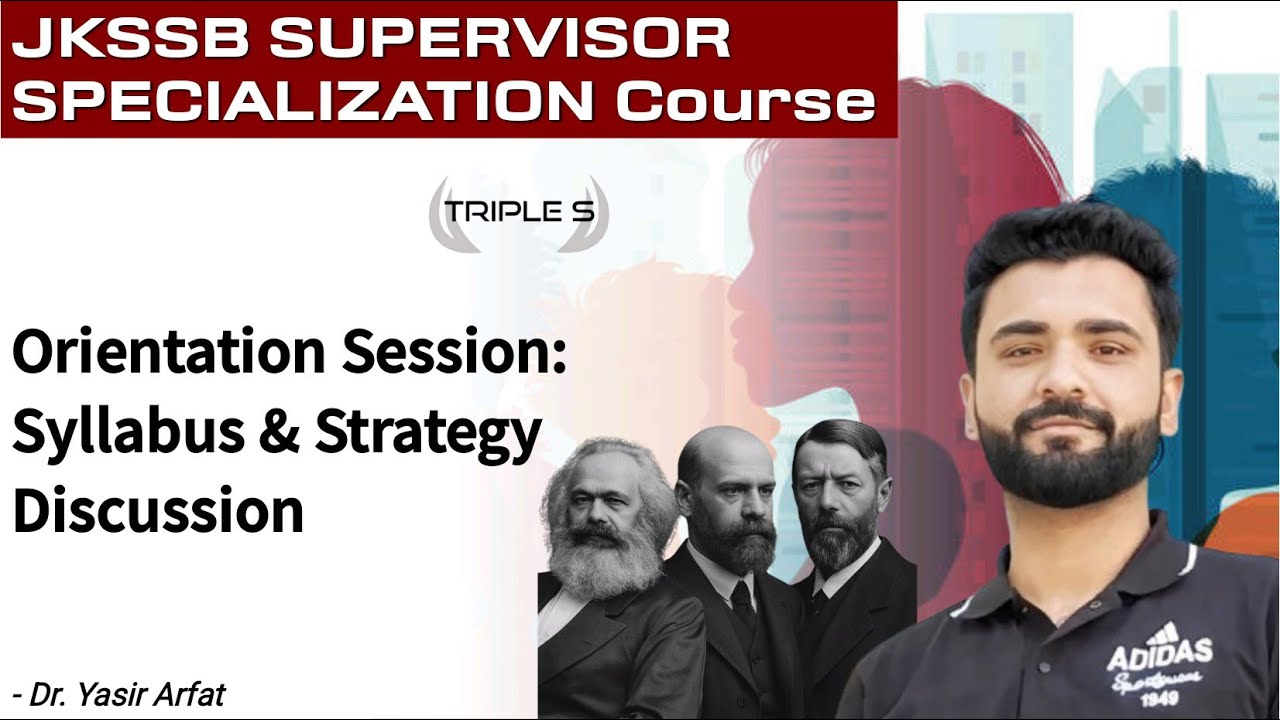 Female Supervisor - How to Cover SPECIALIZATION Section - Orientation Session - Syllabus Discussion