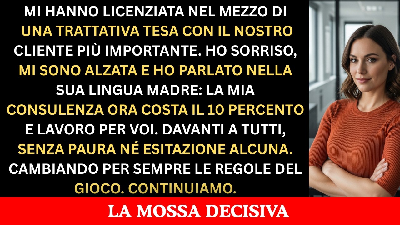 Ha Ingannato il Dirigente Che L’ha Licenziata Durante l’Accordo 💼 | Tradimento Aziendale Smascherato