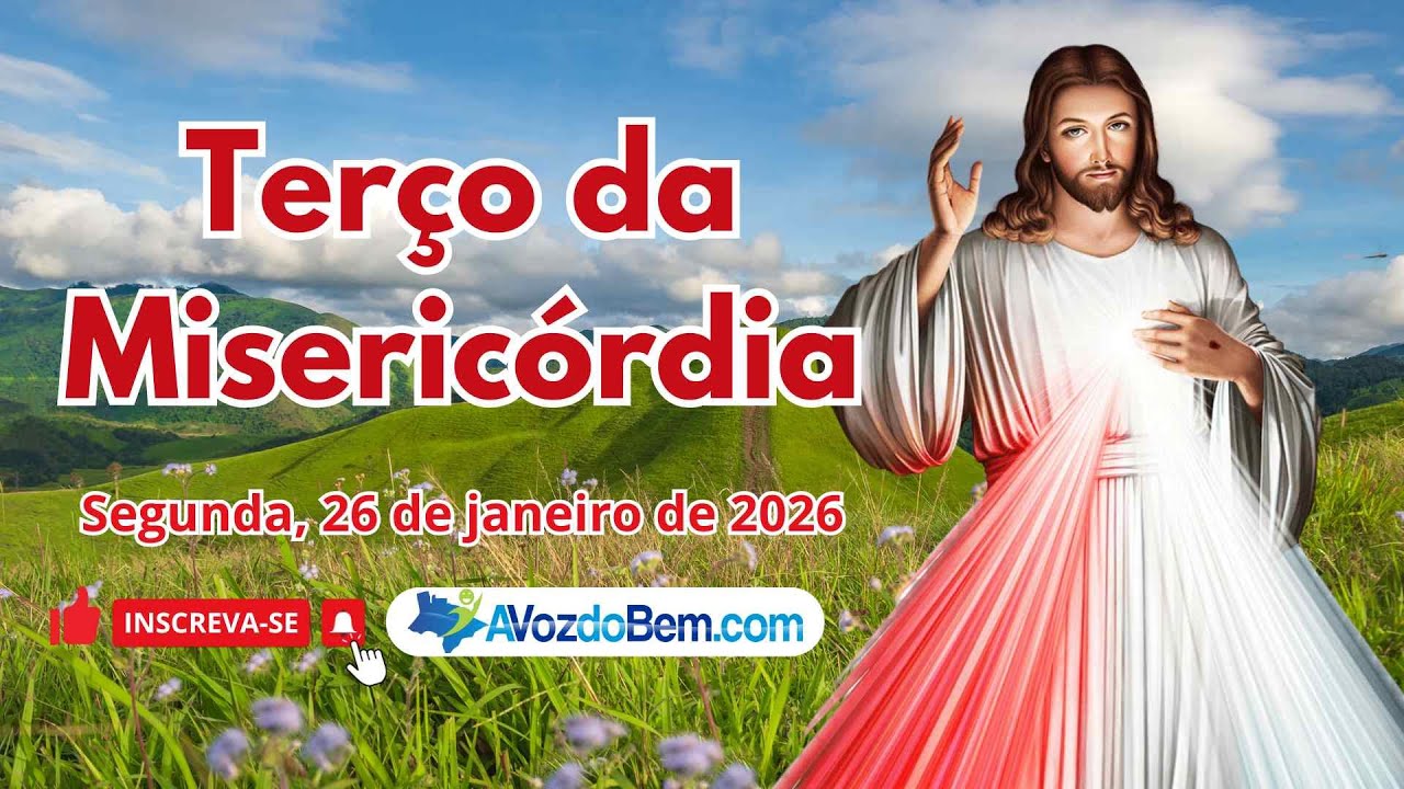 Terço da Misericórdia – 26/01/2026 #terçodamisericórdia #terço