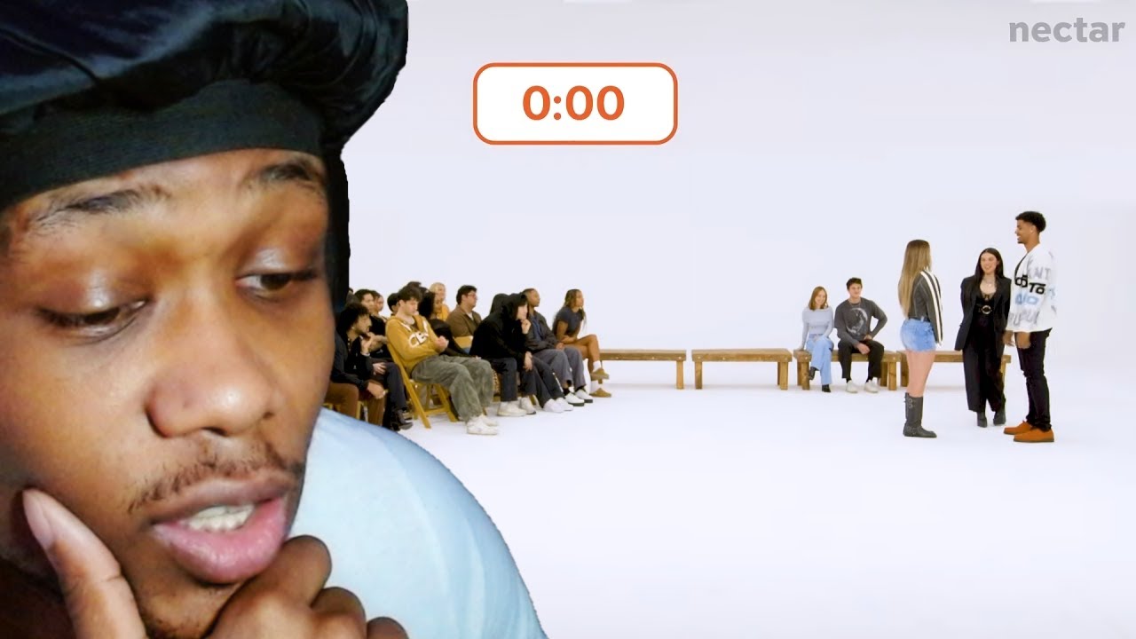 PlayBoyMell Reacts To 25 strangers shoot their shot at love