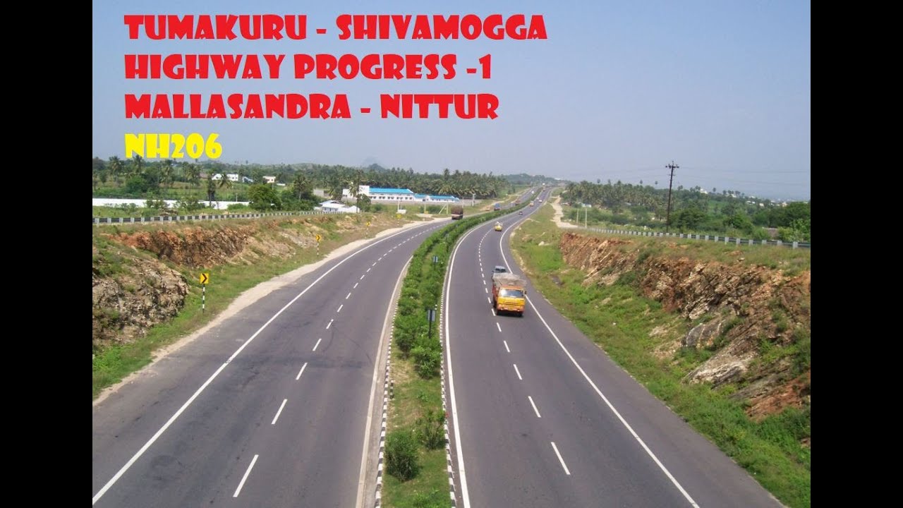 Tumakuru - Shivamogga Highway Progress || Mallasandra || Nittur || Gubbi Bypass || NH206(New NH73)