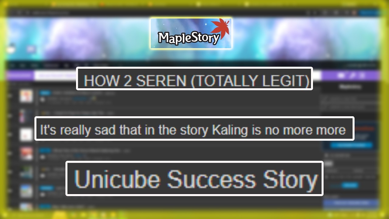 [MMM] Unicube Issues, Rate Changes, Silly Memes | MapleStory