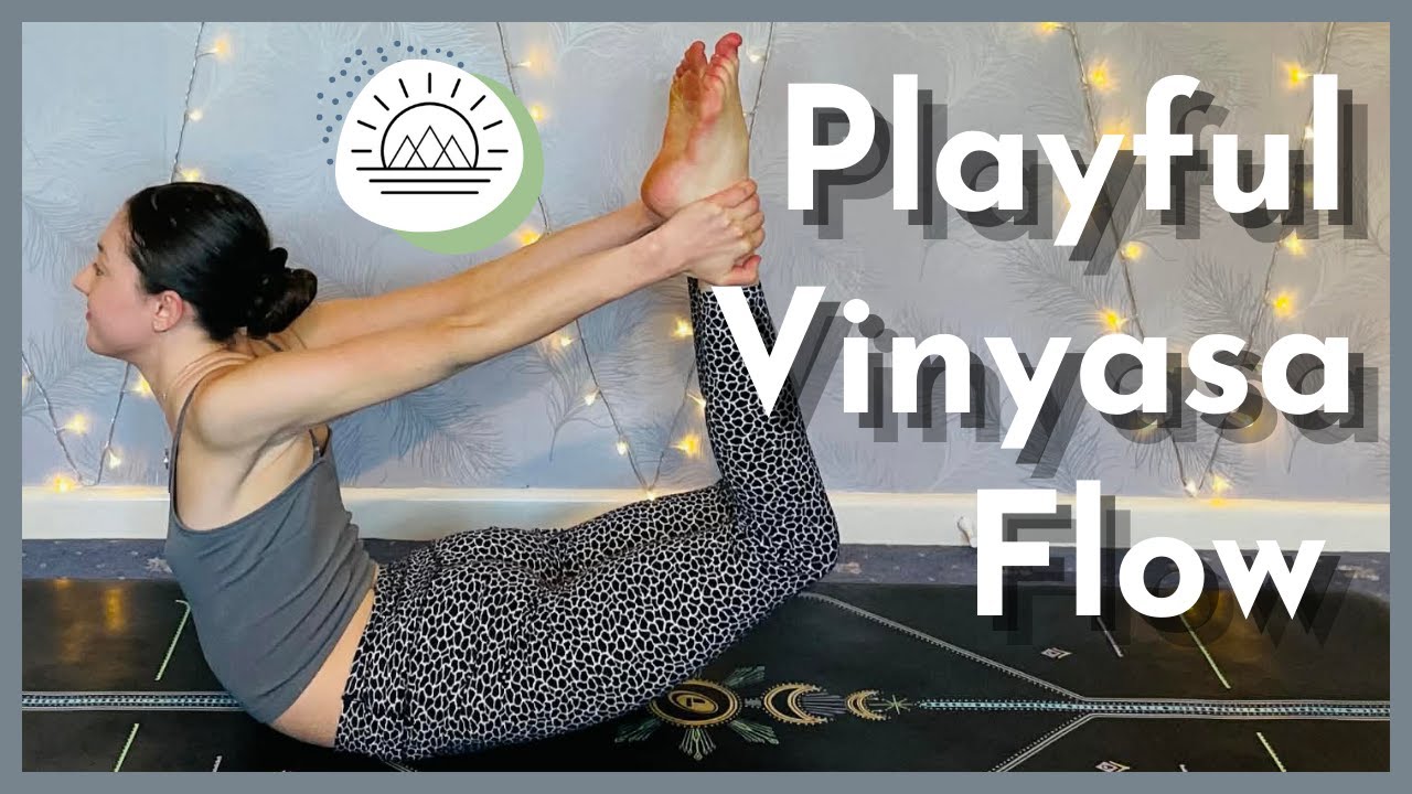 60 Min Creative Vinyasa Flow | Fun + Playful Total Body Yoga | Intermediate