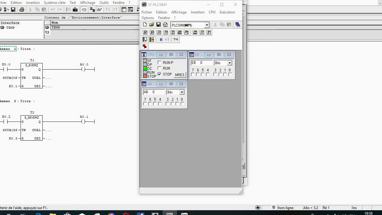 La temporisation en Ladder-step7(بالدارجة) partie1