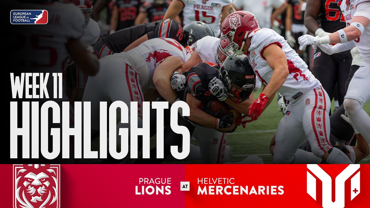 Prague Lions @ Helvetic Mercenaries - Highlights | Week 11 | Season 2025