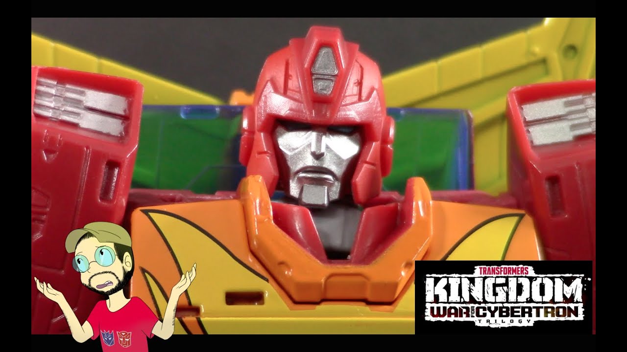 AUVELIER REVIEW TRANSFORMERS  WAR FOR CYBERTROM KINGDOM RODIMUS PRIME EN ESPAÑOL
