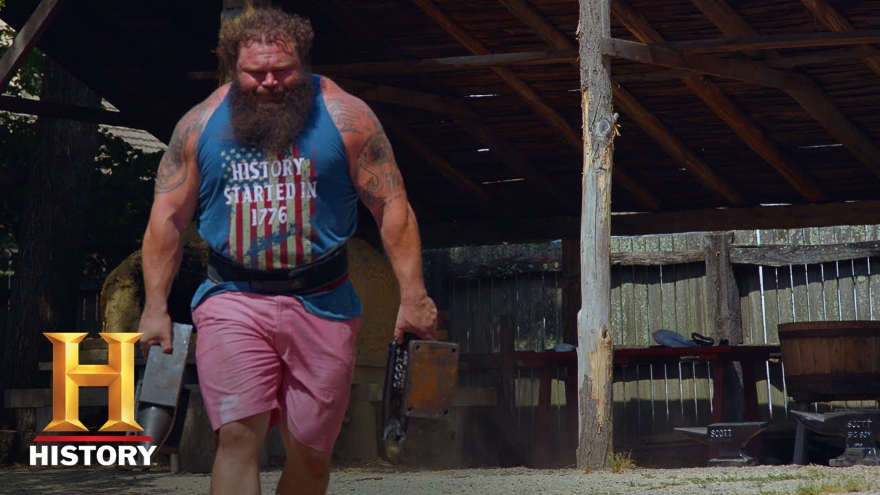 The Strongest Man in History: Anvil Lift Challenge (Season 1) | History