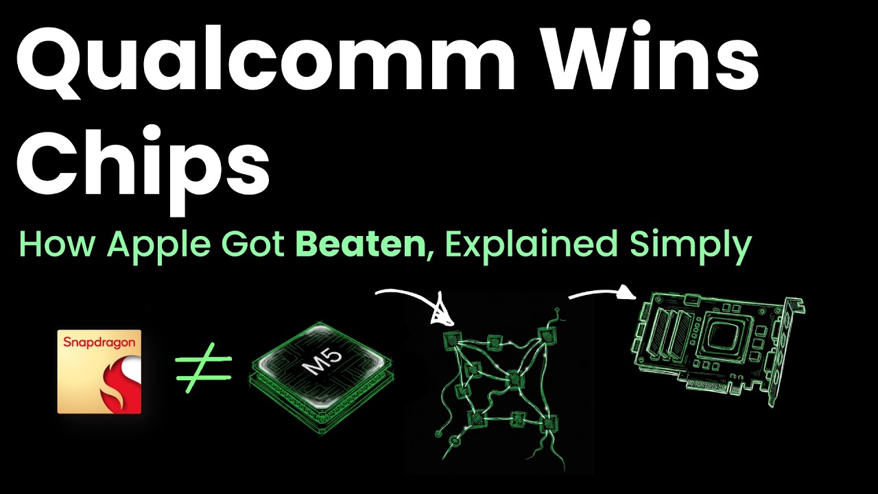 Почему Qualcomm превосходит Apple в производстве чипов (объяснение за 6 минут)