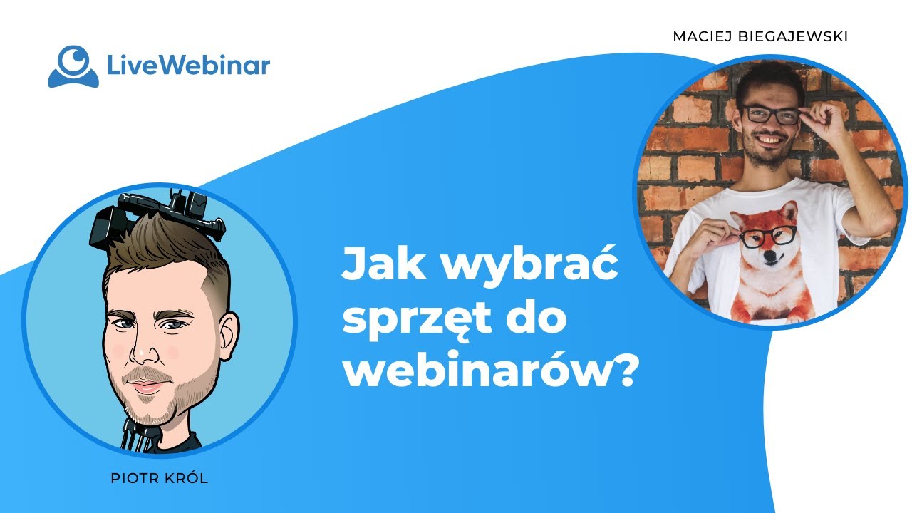 Jak wybrać kamerę i mikrofon do webinaru?
