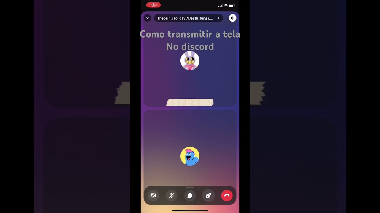 COMO TRANSMITIR A TELA NO DISCORD PELO CELULAR FUNCIONA EM 2025!