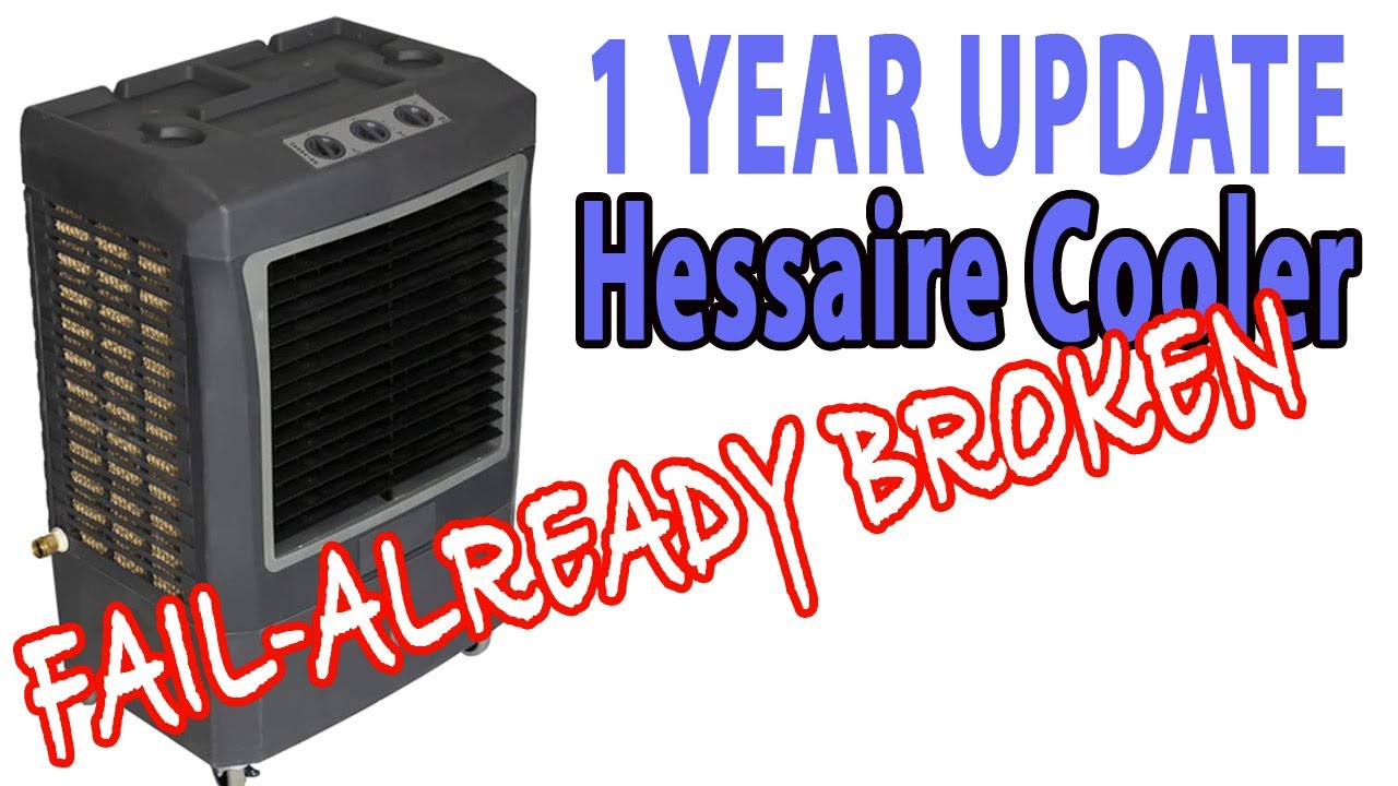 ✅ BEST WAY TO COOL YOUR GARAGE THIS SUMMER - 1 Year Update Hessaire EVAP Cooler - Pump Replacement